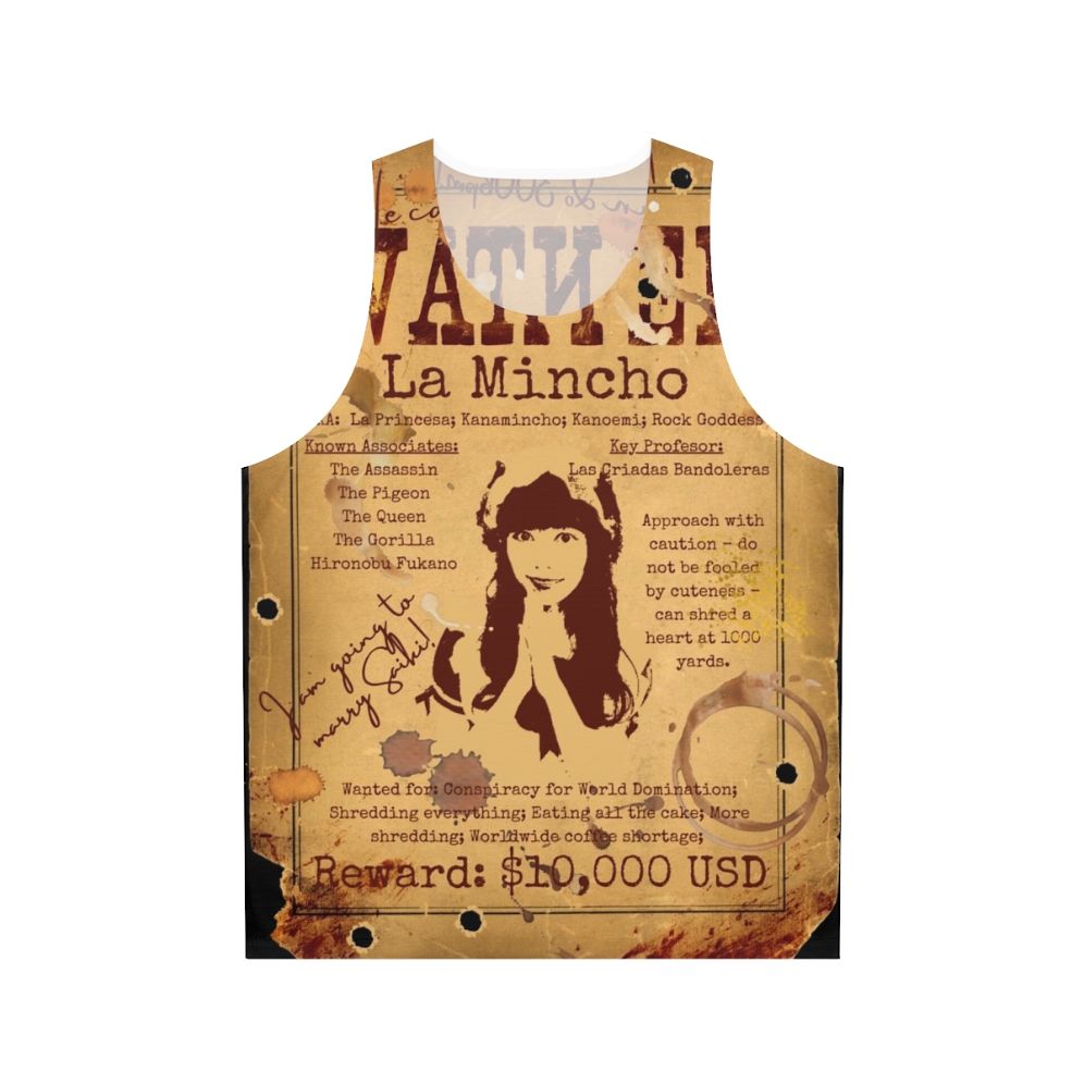 Band Maid La Mincho Wanted Poster Unisex Tank Top