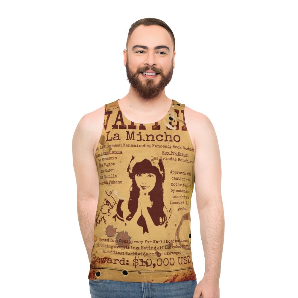 Band Maid La Mincho Wanted Poster Unisex Tank Top