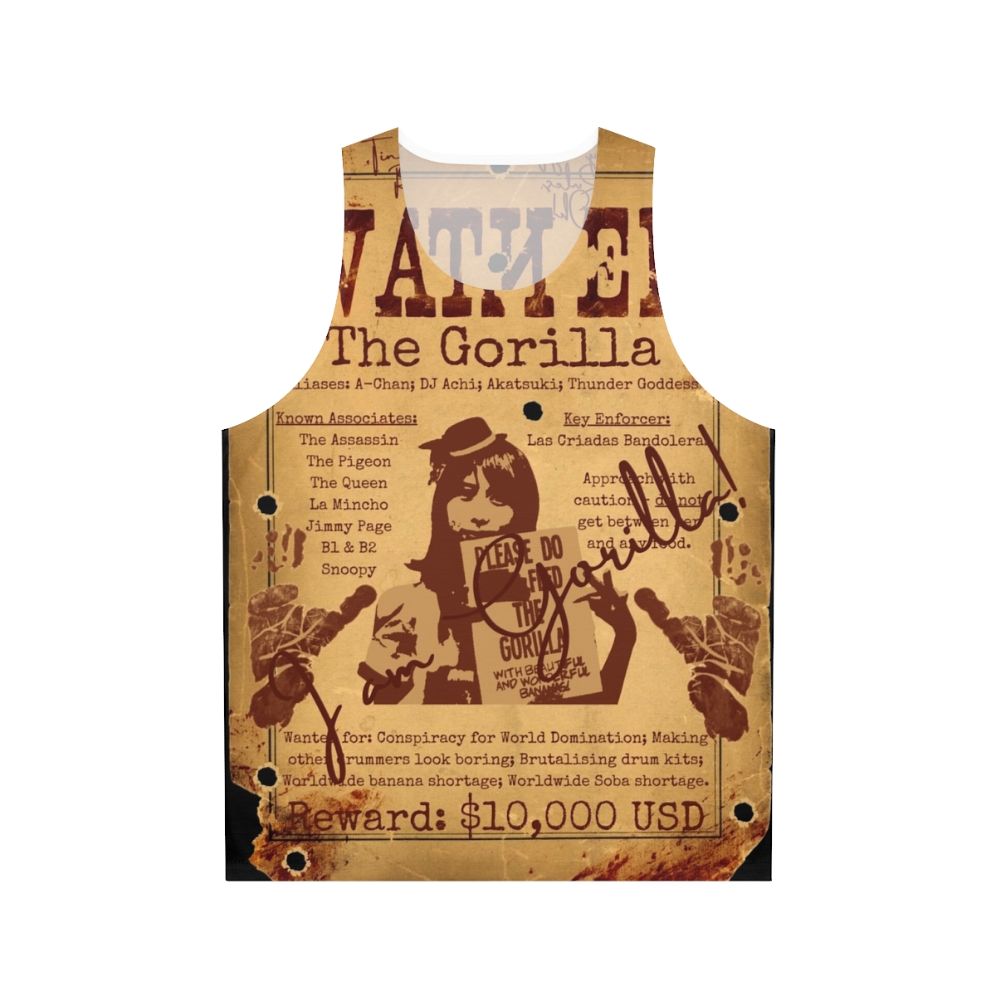 Band Maid The Gorilla Wanted Poster Unisex Tank Top