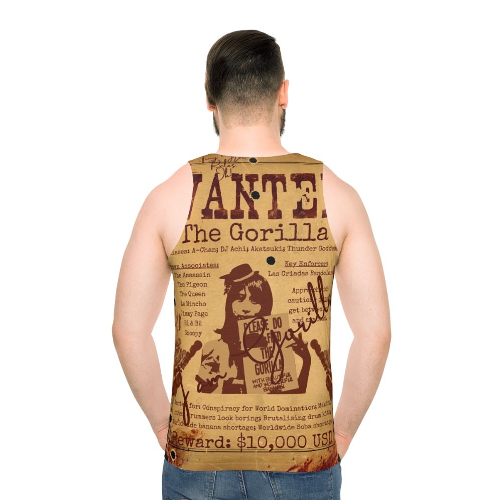 Band Maid The Gorilla Wanted Poster Unisex Tank Top