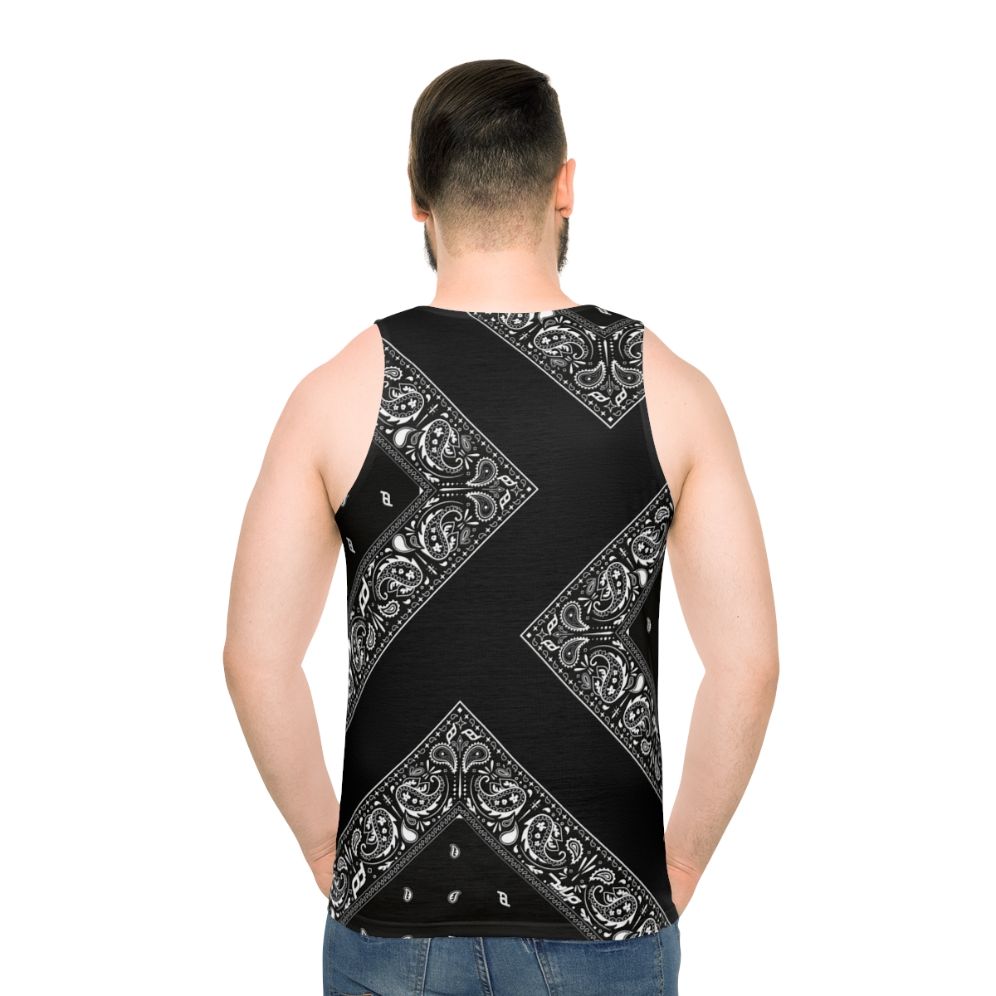 Bandana Paisley Graphic Unisex Tank Top