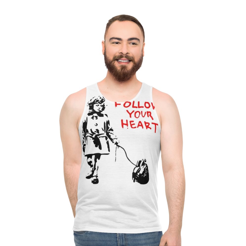 Banksy Inspired Unisex Tank Top