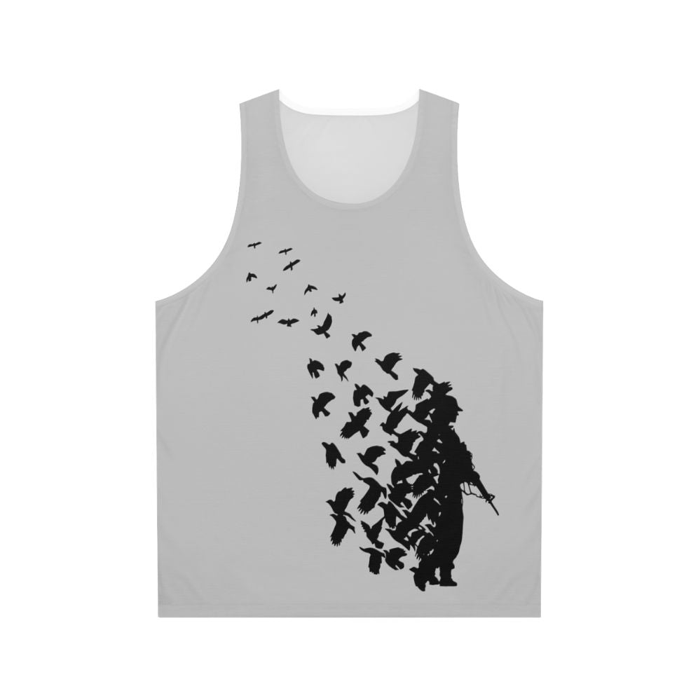 Banksy Inspired Unisex Tank Top