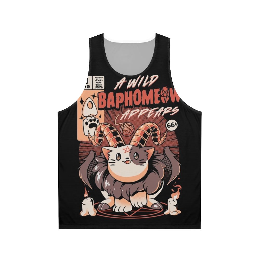 Baphomeow unisex cat tank top