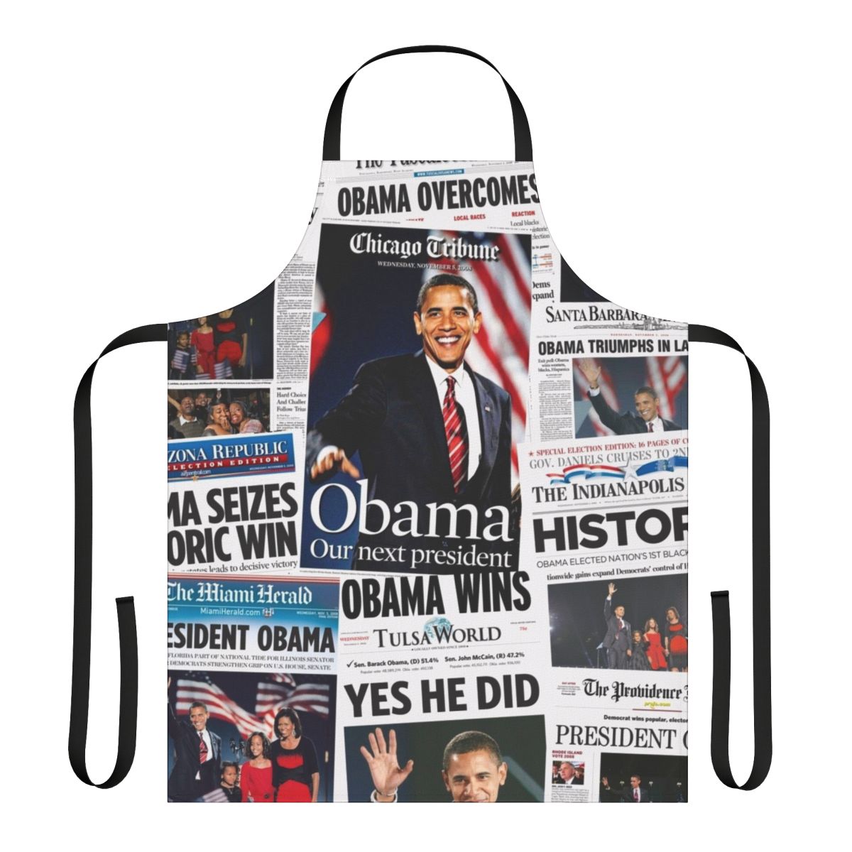 Barack Obama Commemorative 2008 Election Apron
