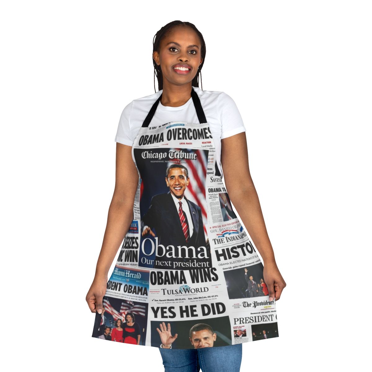 Barack Obama Commemorative 2008 Election Apron