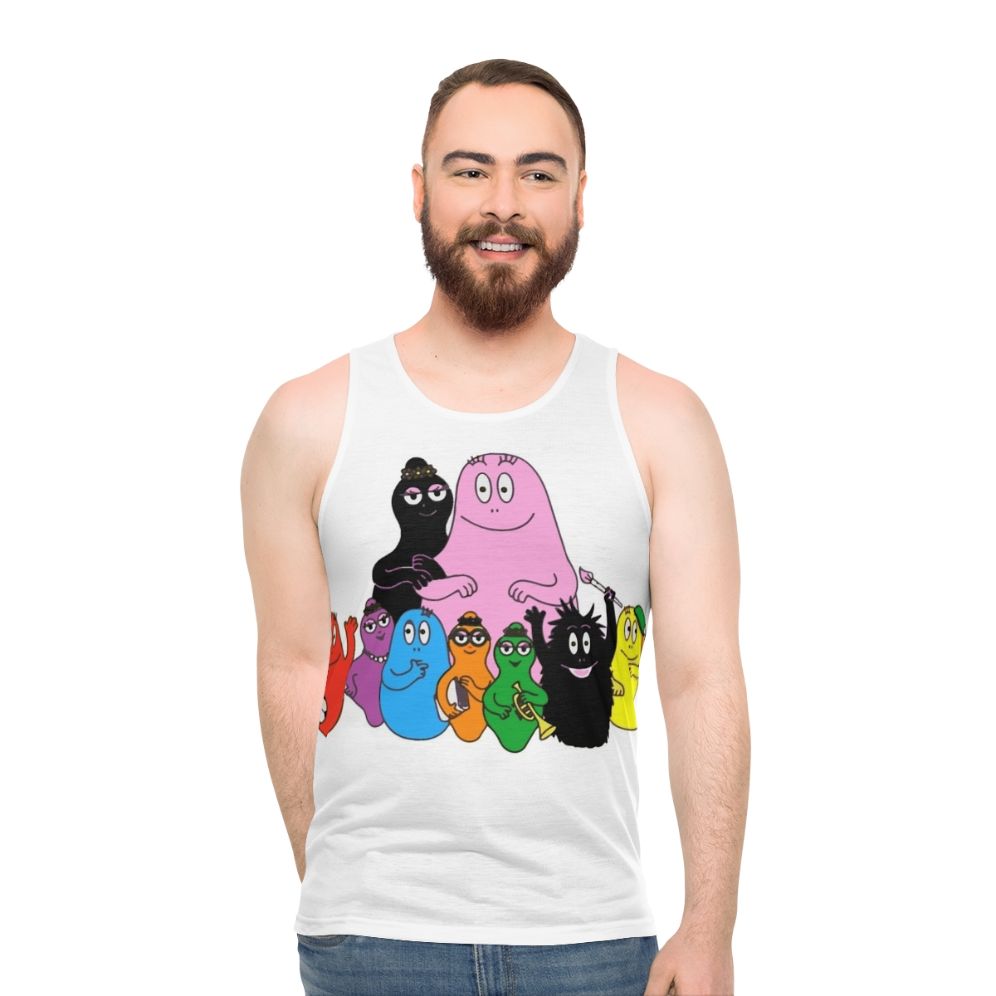 Barba Unisex Pink Tank Top