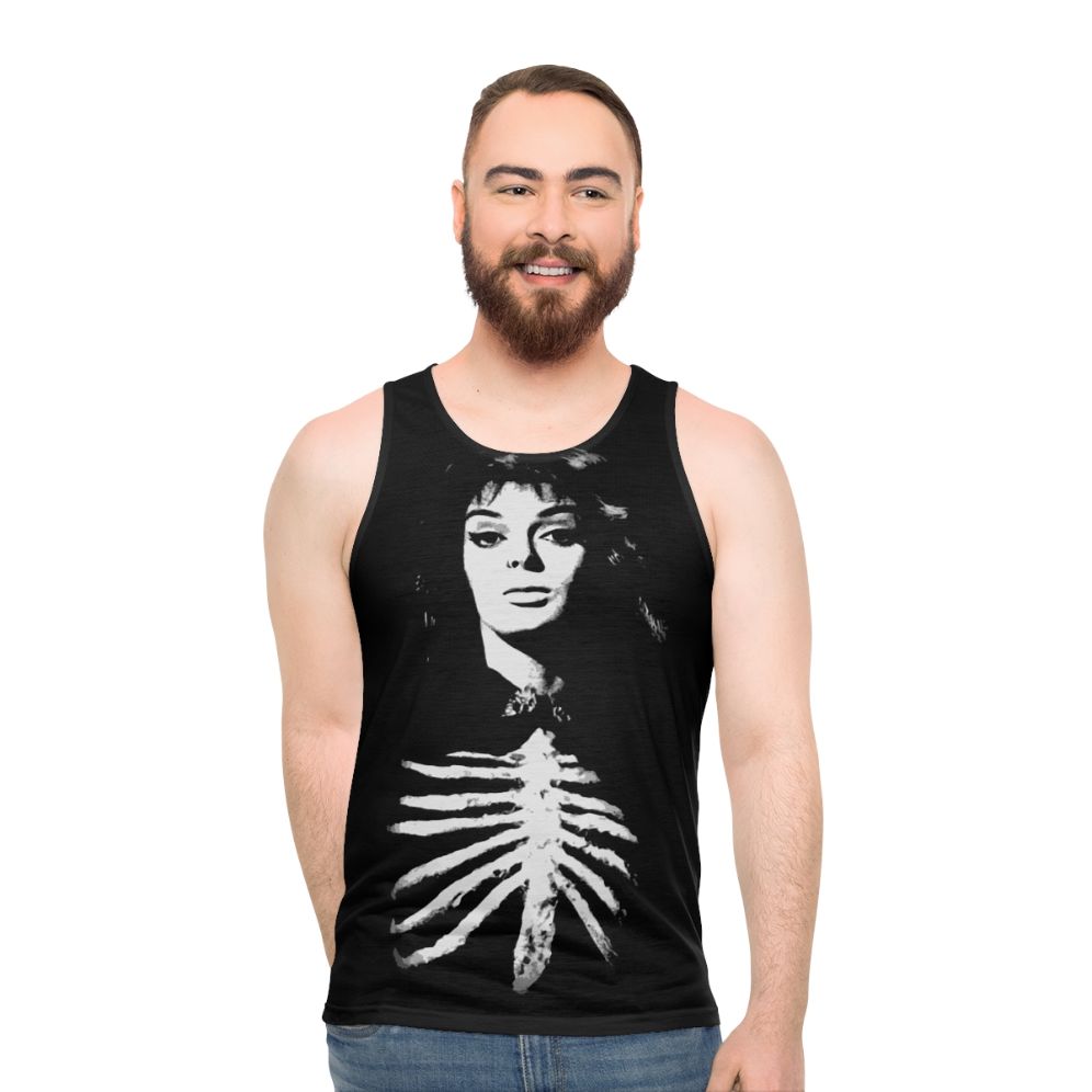 Barbara Steele Queen of Horror Unisex Tank Top
