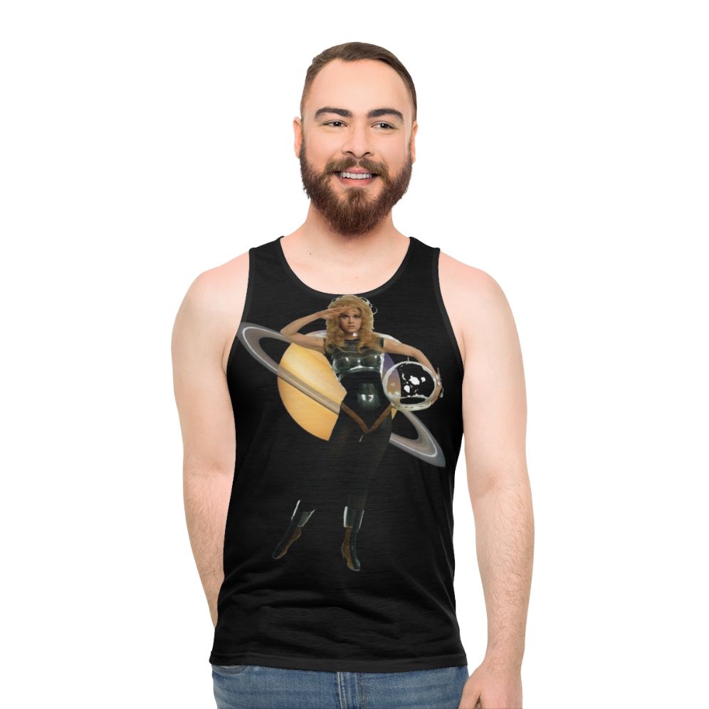 Barbarella Unisex Galaxy-Inspired Tank Top