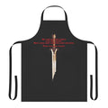 Barbarian-themed apron with Crom design, ideal for fantasy and kitchen enthusiasts