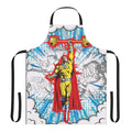 Barbell Gym Superhero Muscle Apron - Stylish Cooking Apron for Fitness Enthusiasts
