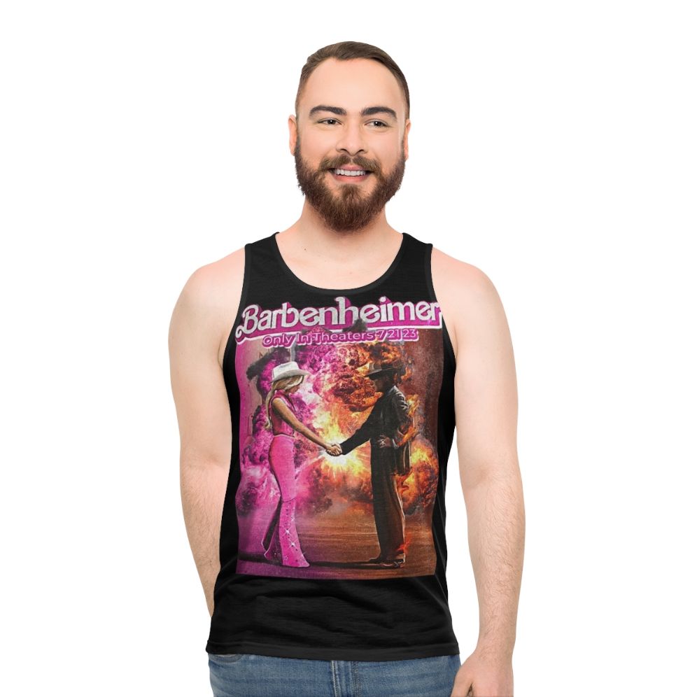Barbenheimer and Oppenheimer Unisex Tank Top