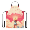Barbenheimer Parody Apron with Retro Movie Inspired Design