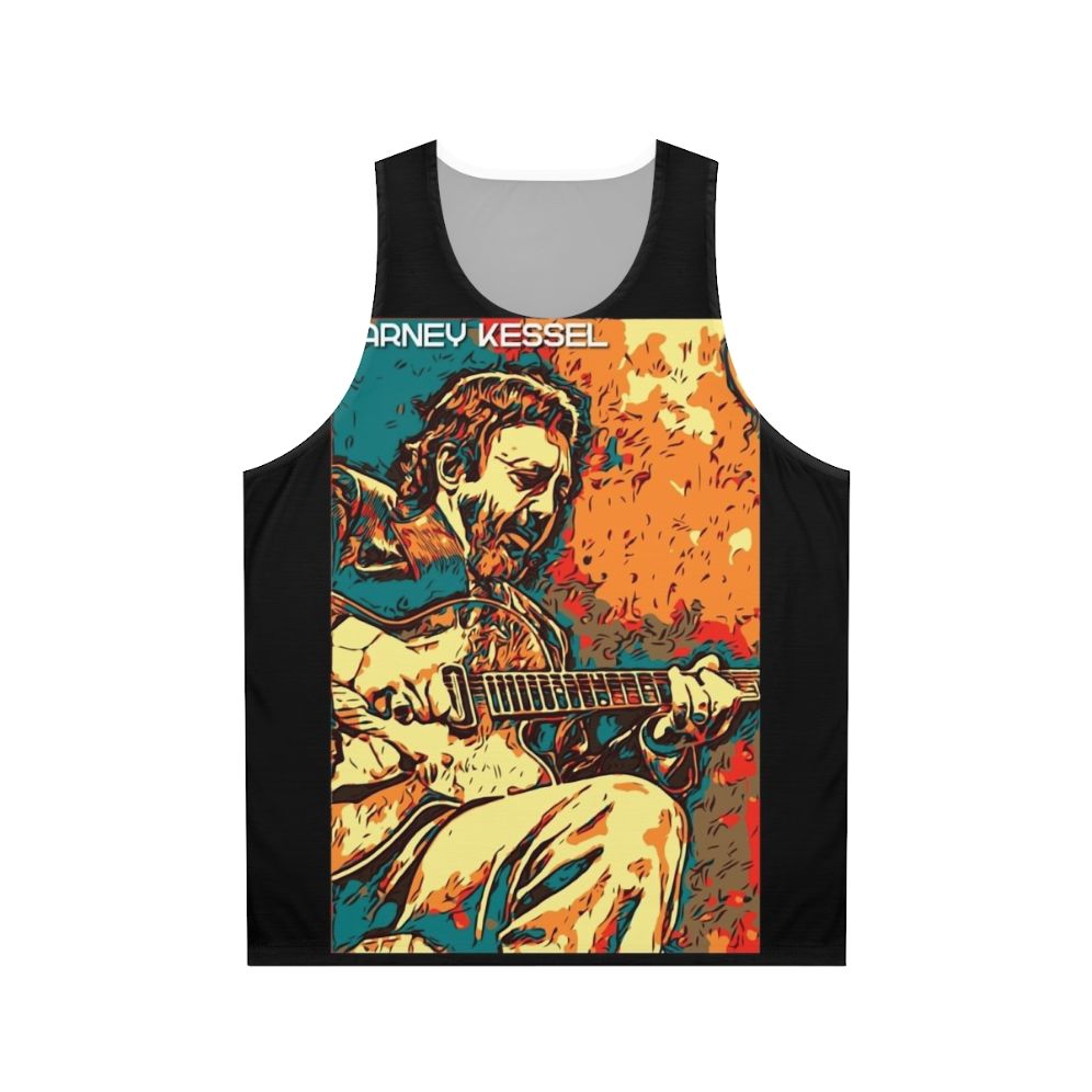 Barney Kessel Unisex Jazz Musician Tank Top