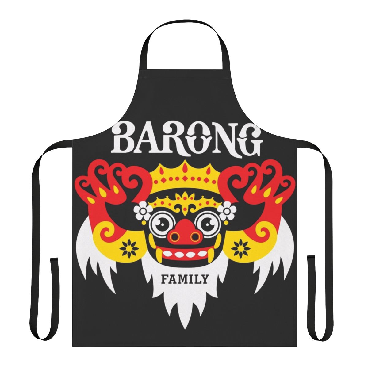 Barong Family Digital Art Style Apron