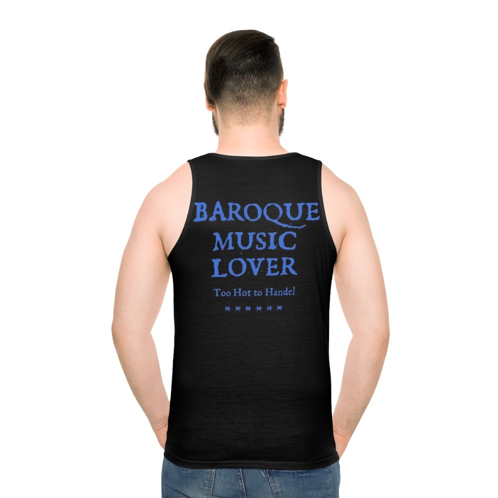 Baroque music lover funny unisex tank top