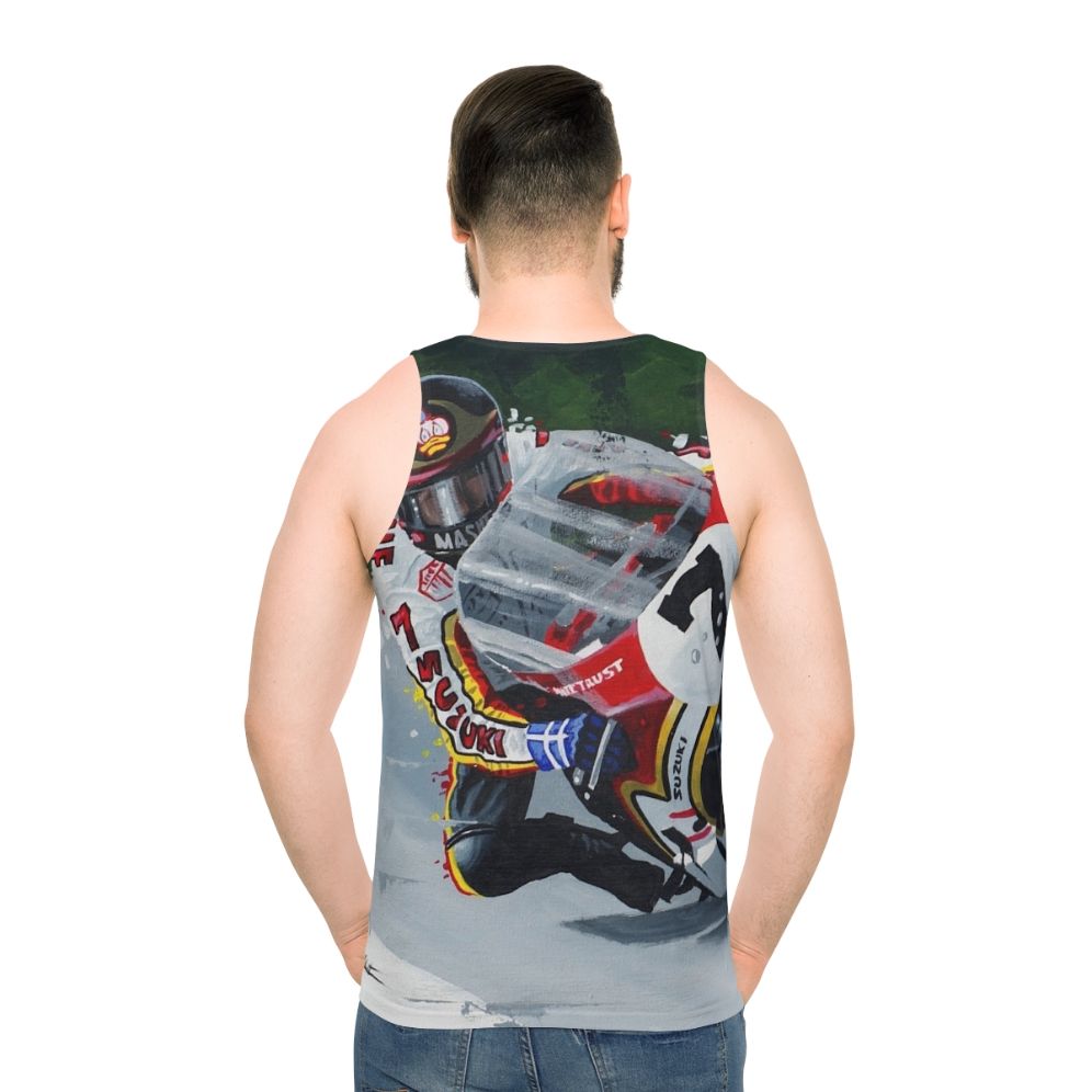 Barry Sheene MotoGP Unisex Tank Top