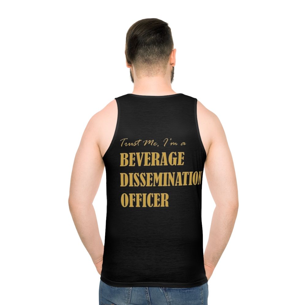 Bartender Beverage Dissemination Officer Unisex Tank Top
