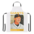 Bruce Bochy Tribute Apron featuring the San Francisco Giants logo and colors