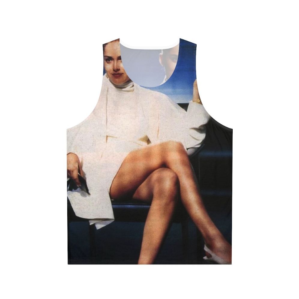 Basic Instinct Unisex Tank Top with Sharon Stone