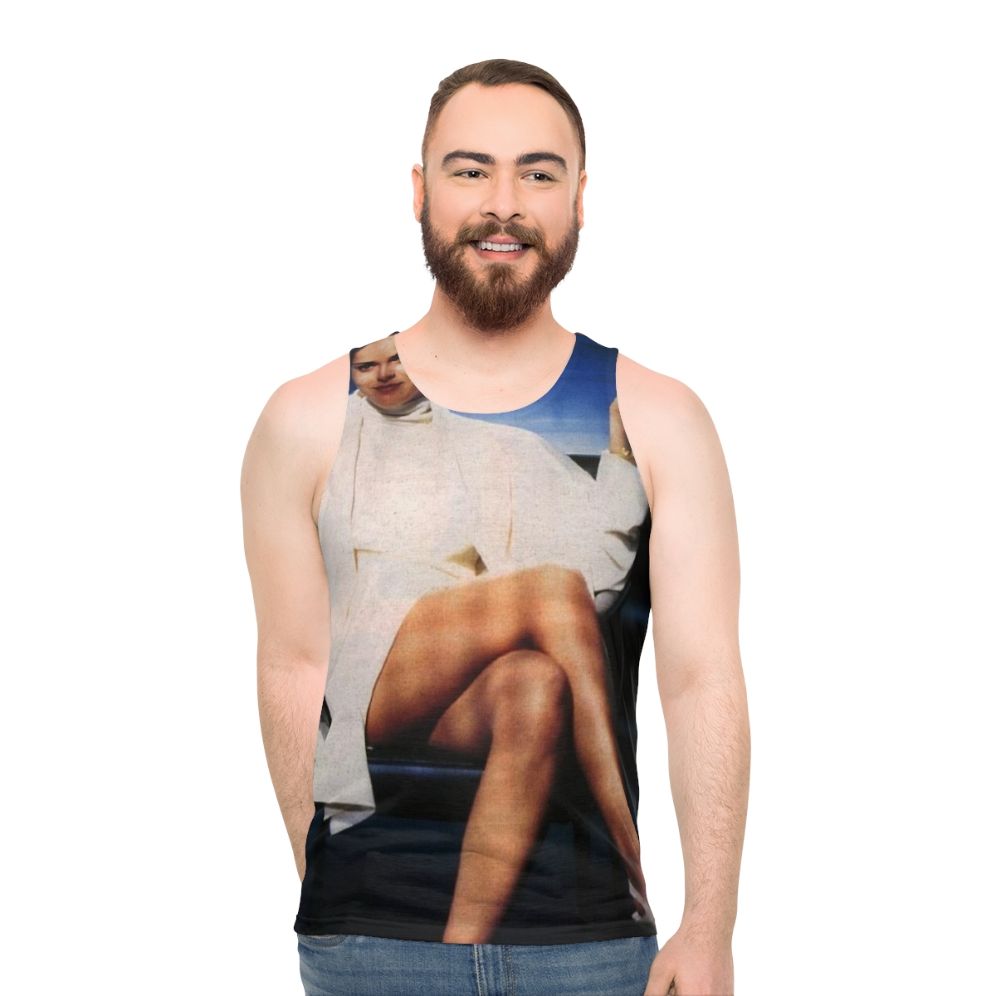 Basic Instinct Unisex Tank Top with Sharon Stone