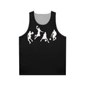 Basketball Player Unisex Tank Top featuring Michael Jordan's iconic style