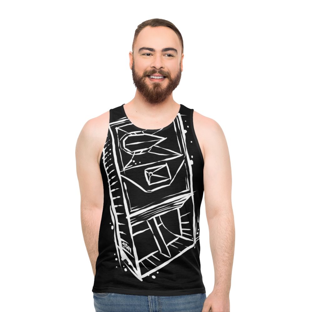 Bass Speaker Unisex Tank Top