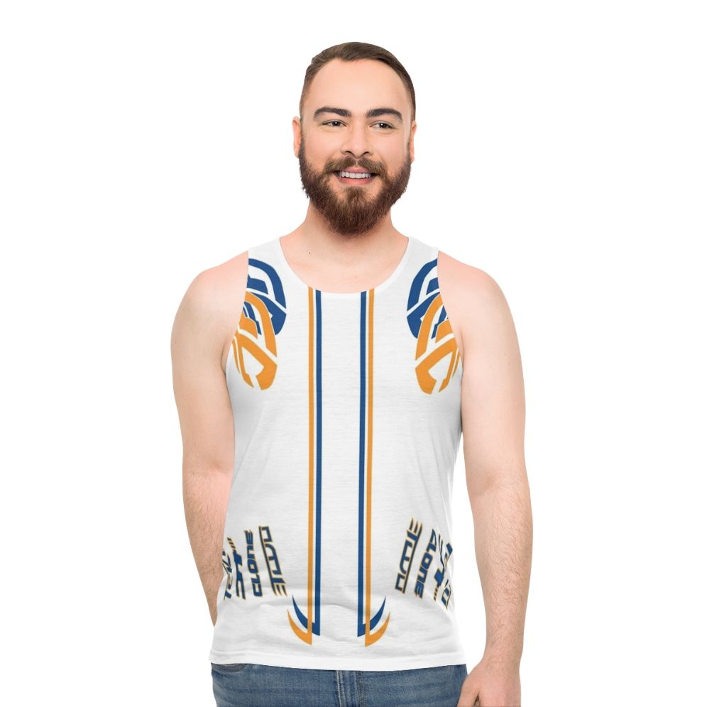 Bassline Unisex Tank Top featuring Hot Wheels Acceleracers design