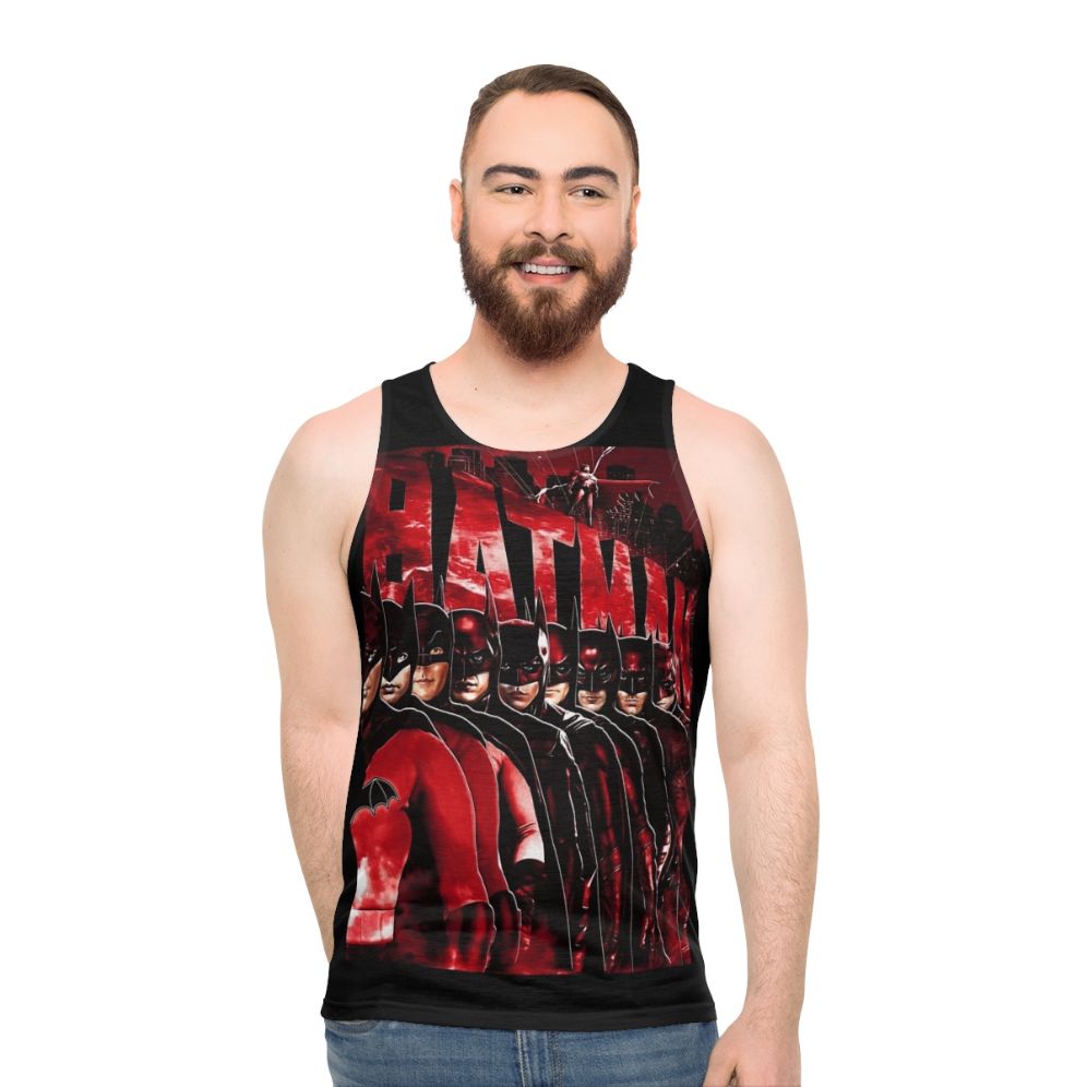 Bat History Superhero Unisex Tank Top