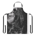 Bat-Inspired Superhero Apron with Comic Book Art Design