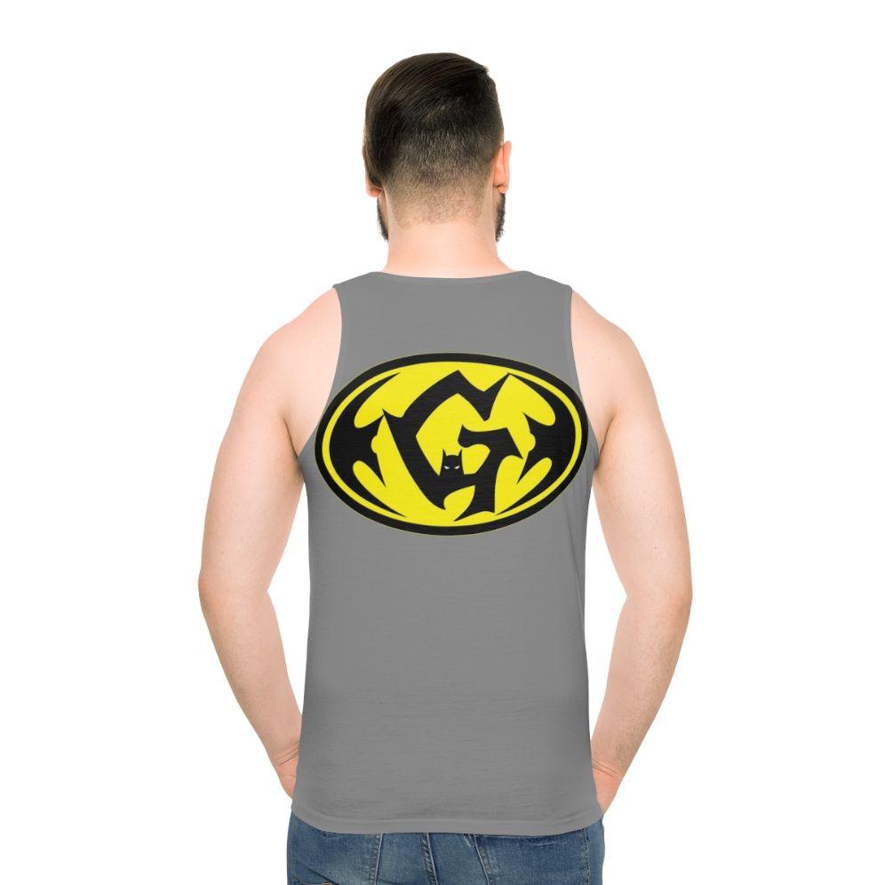 Bat Letter G Vol 1 A-Z Superhero Unisex Tank Top