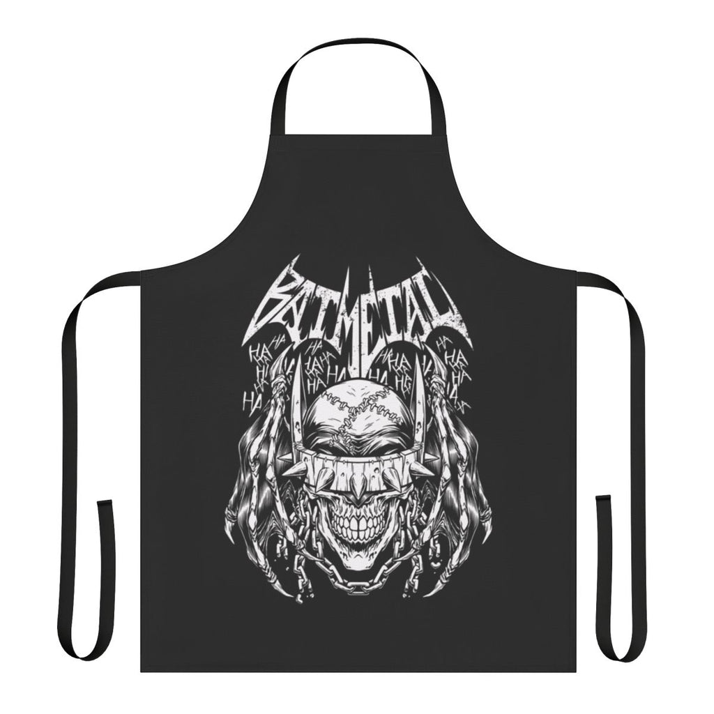 Batmetal-Inspired Apron with Artwork by Phil Postma