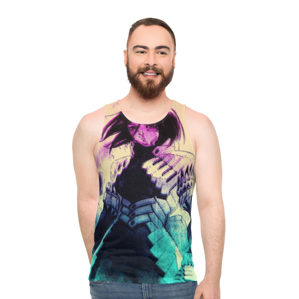 Battle Angel Alita Gunnm Vaporwave Retro Anime Tank Top