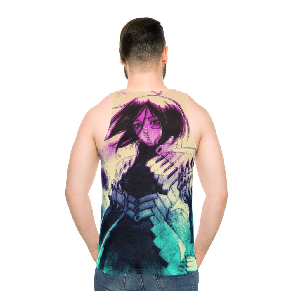 Battle Angel Alita Gunnm Vaporwave Retro Anime Tank Top