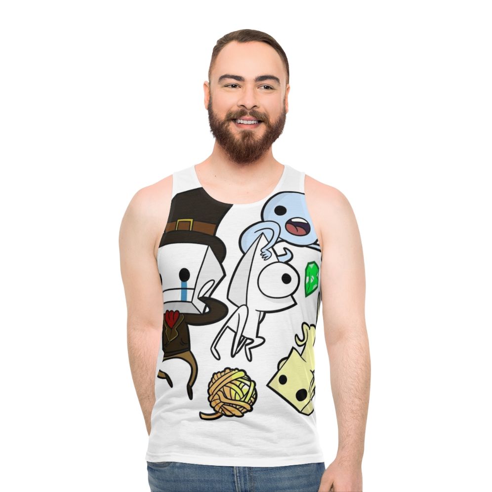 Battleblock Theater Unisex Gaming Tank Top