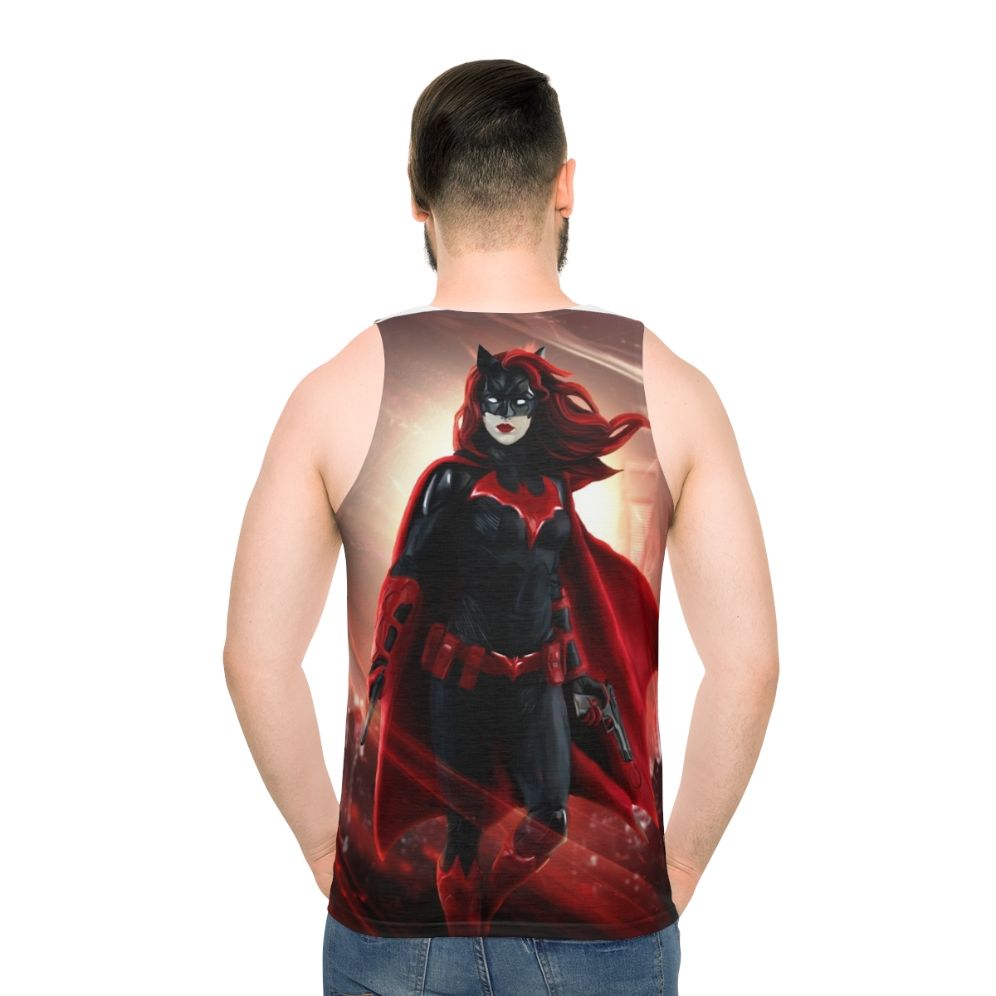 Batwoman unisex tank top with Kate Kane graphic