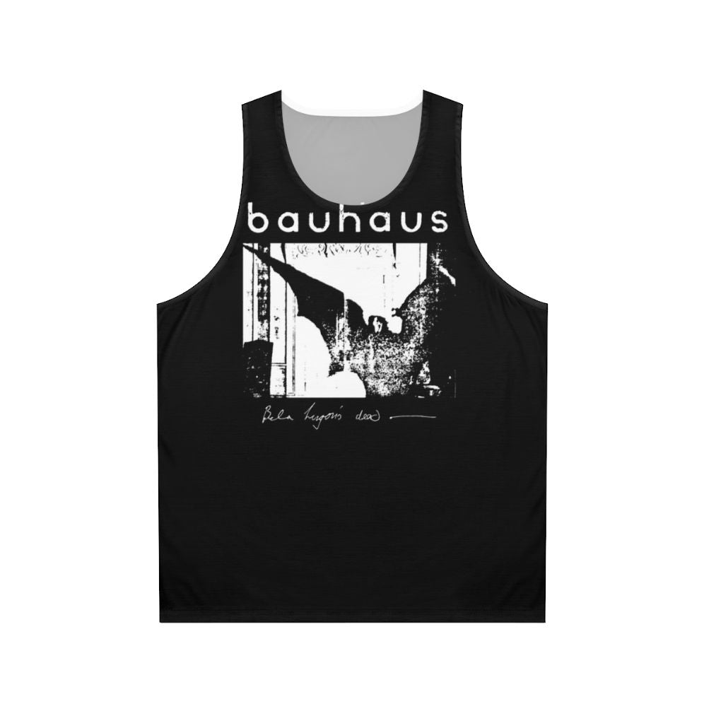 Bauhaus Bat Wings Bela Lugosi S Dead Unisex Tank Top