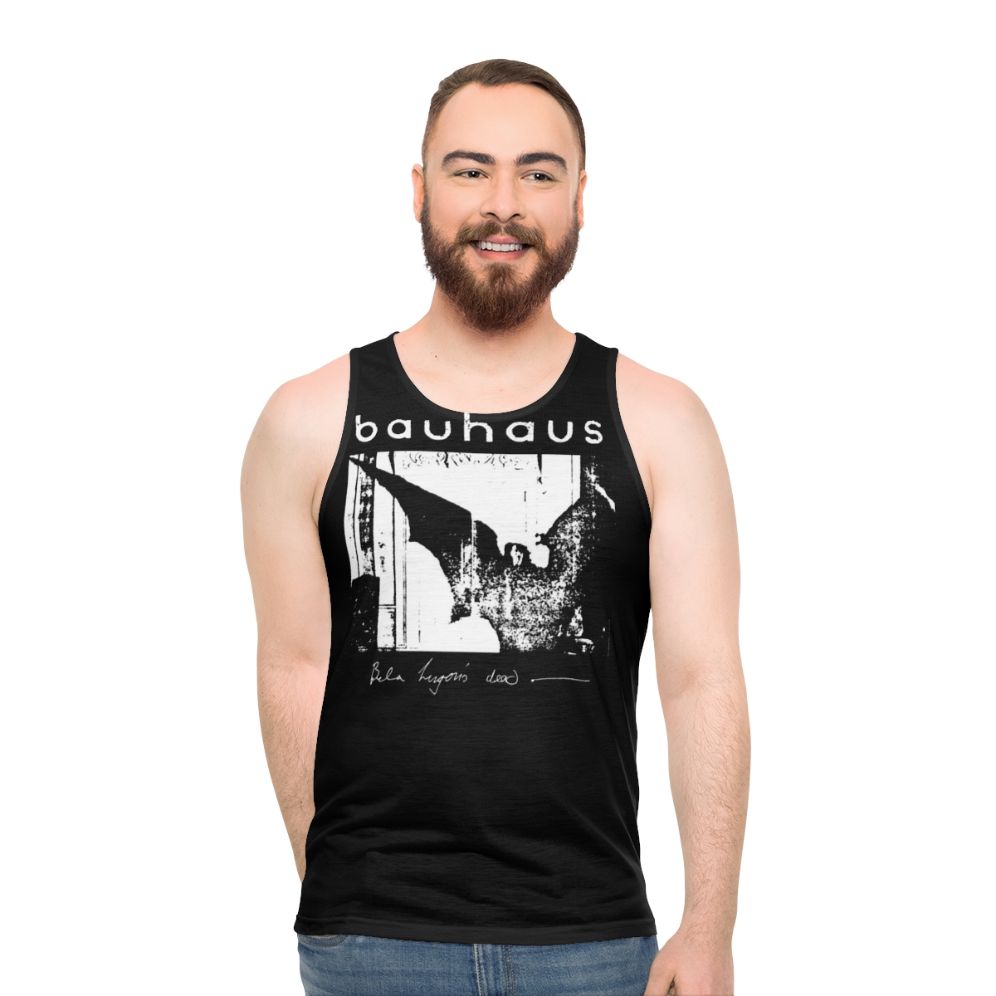 Bauhaus Bat Wings Bela Lugosi S Dead Unisex Tank Top
