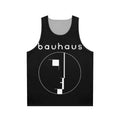 Bauhaus post punk 80s retro unisex tank top