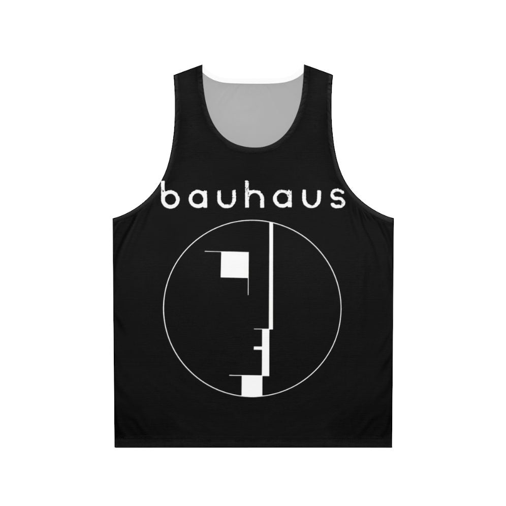 Bauhaus post punk 80s retro unisex tank top