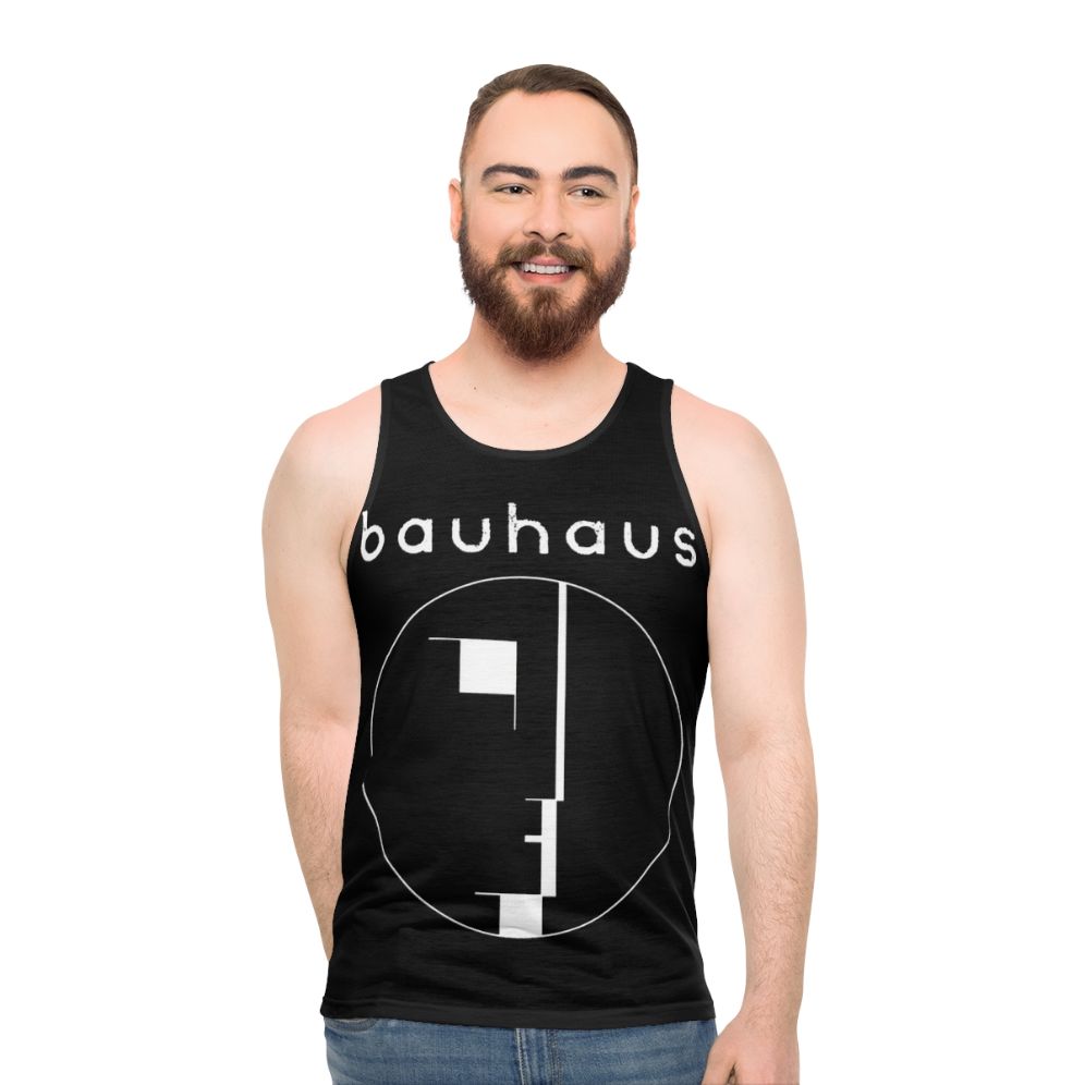 Bauhaus post punk 80s retro unisex tank top