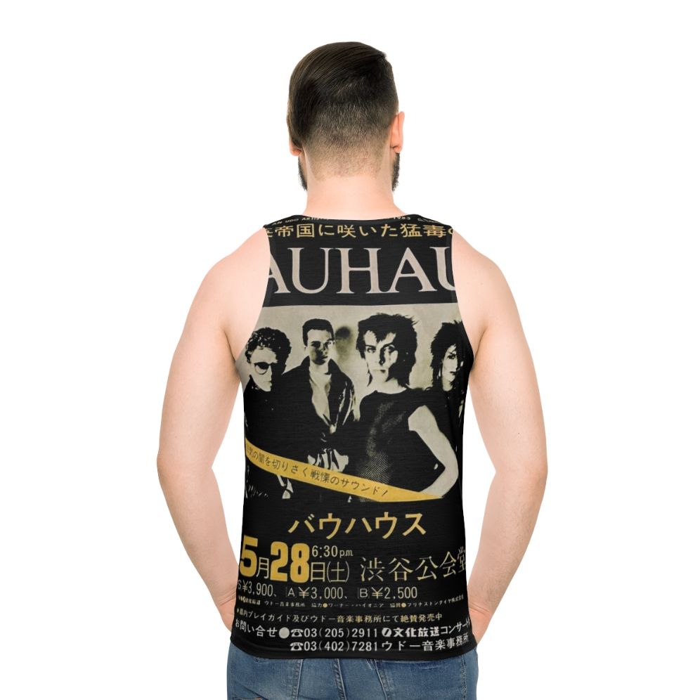 Bauhaus punk rock unisex tank top
