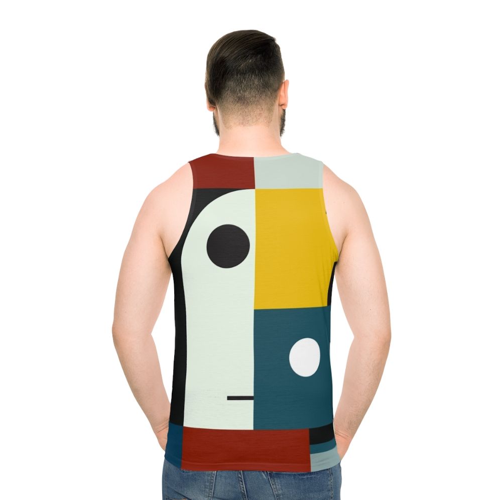 Bauhaus-inspired unisex tank top