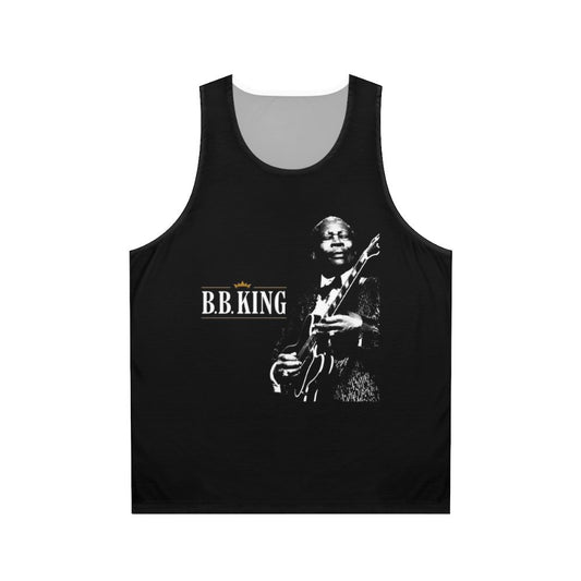 Live in Concert BB King Unisex Tank Top