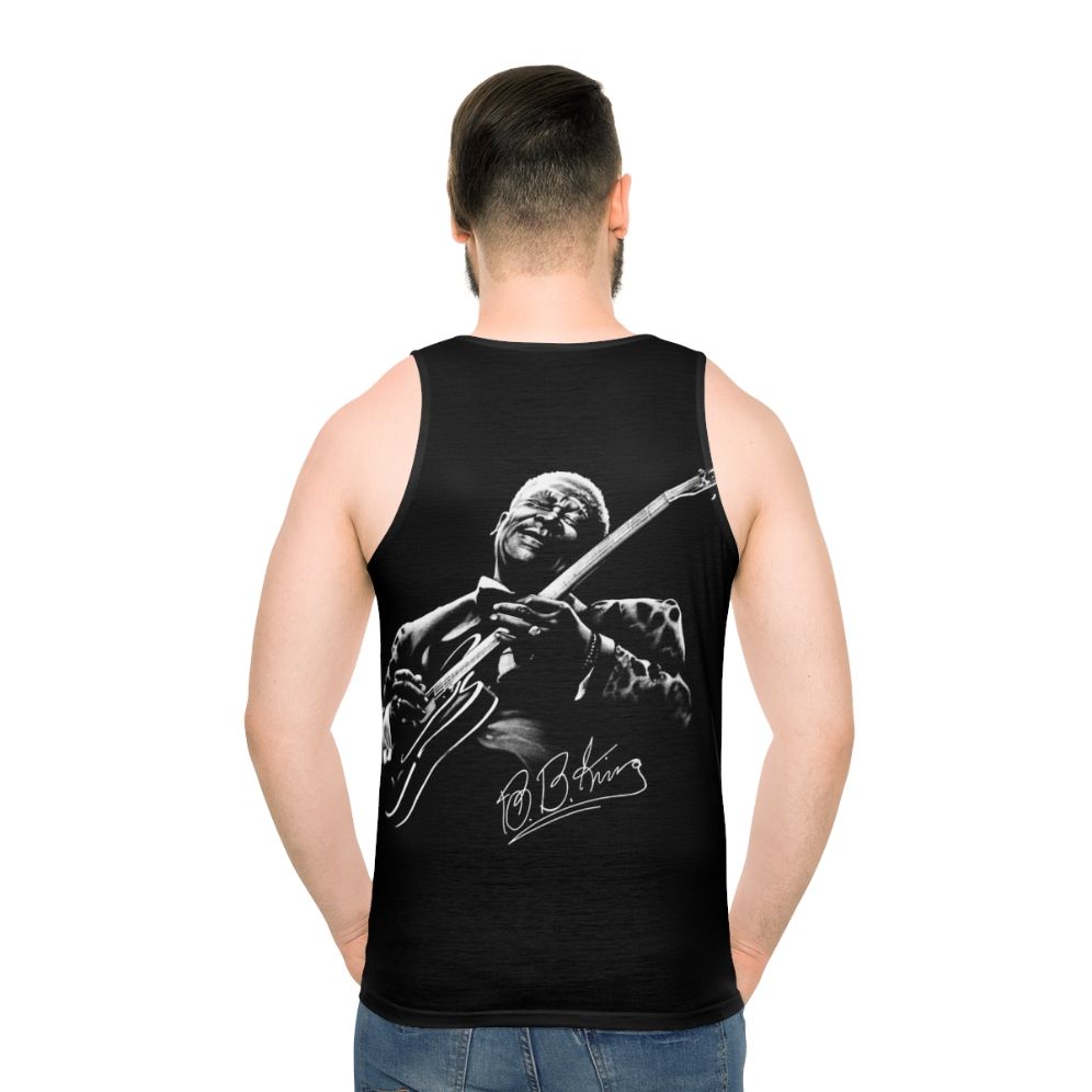 BB King Unisex Tank Top featuring Lucille guitar