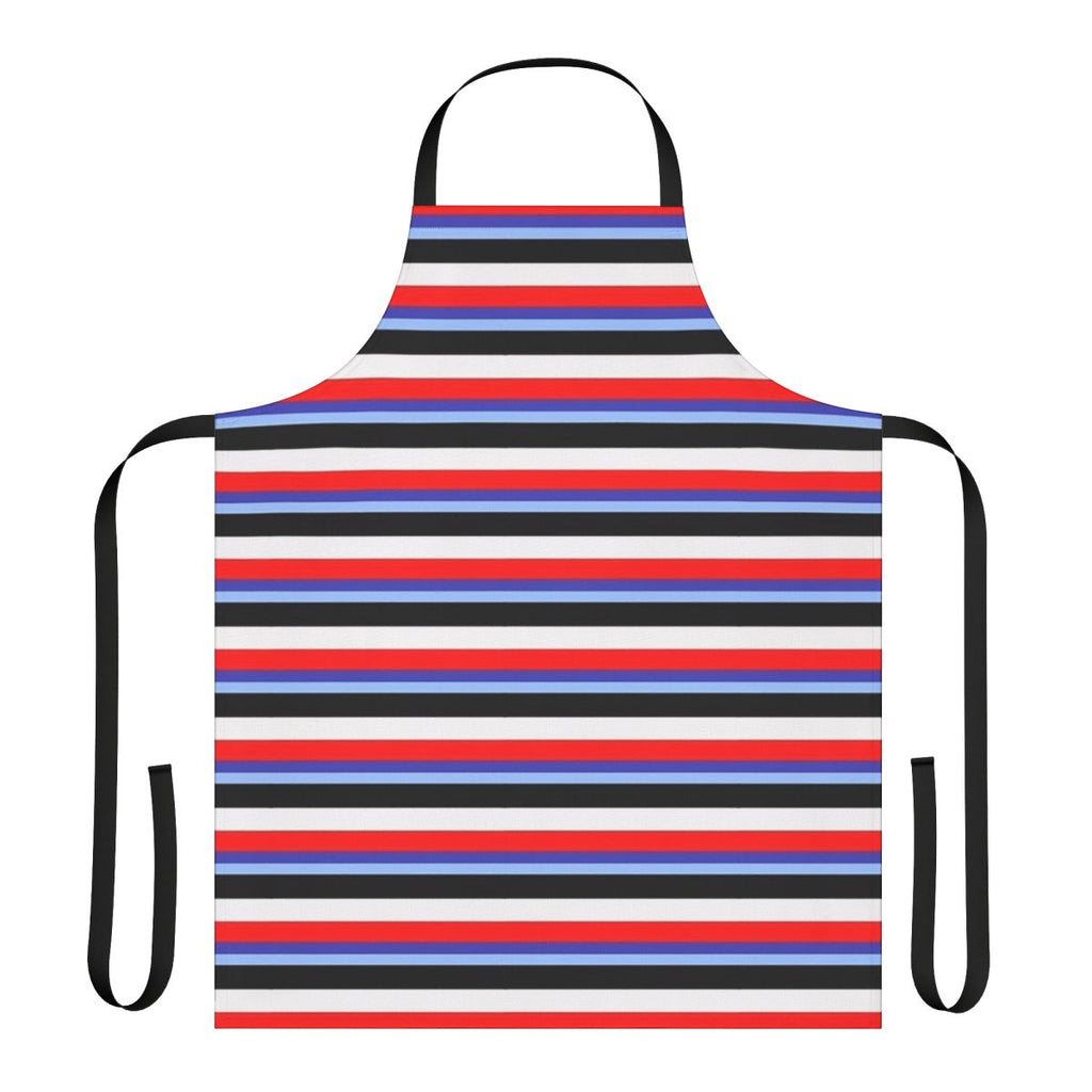 Be More Chill inspired apron with the Squip logo and Jeremy Heere silhouette