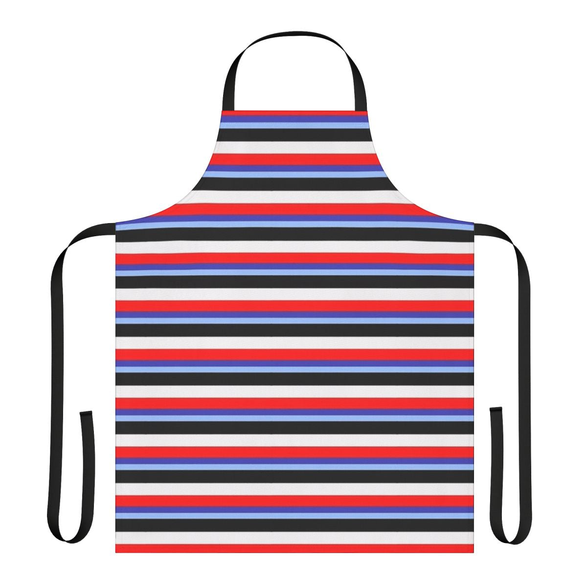 Be More Chill inspired apron with the Squip logo and Jeremy Heere silhouette