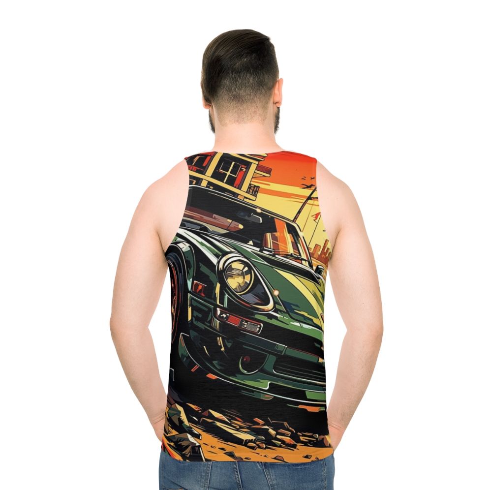 Beachside Cruise Unisex Summer Tank Top