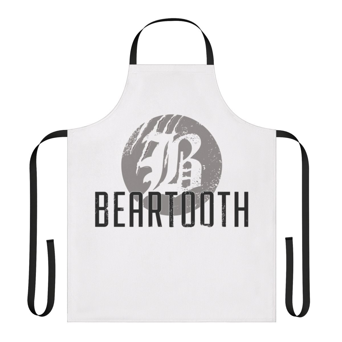 Bear claw design apron with Beartooth band logo