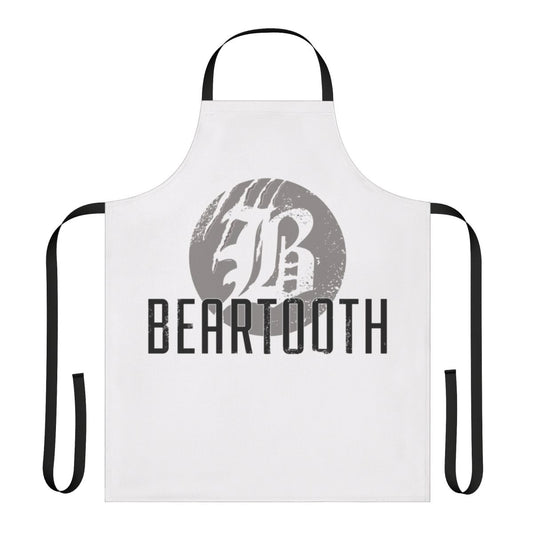 Bear claw design apron with Beartooth band logo